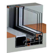 Алюмінієва розсувна система для великих просторів з широким склінням Alumil SUPRIME S650